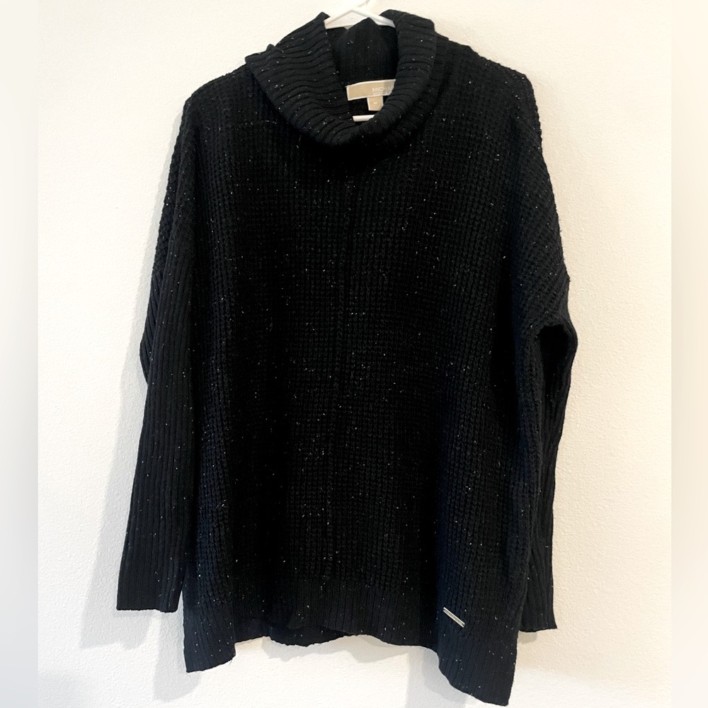 Michael Kors Cozy Tunic Waffle Knit Sweater